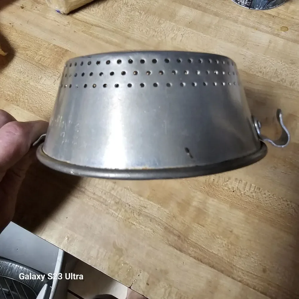 Vintage Mid-Century Ware-Ever TAC U Aluminum Co. Strainer No 933 With Handle
